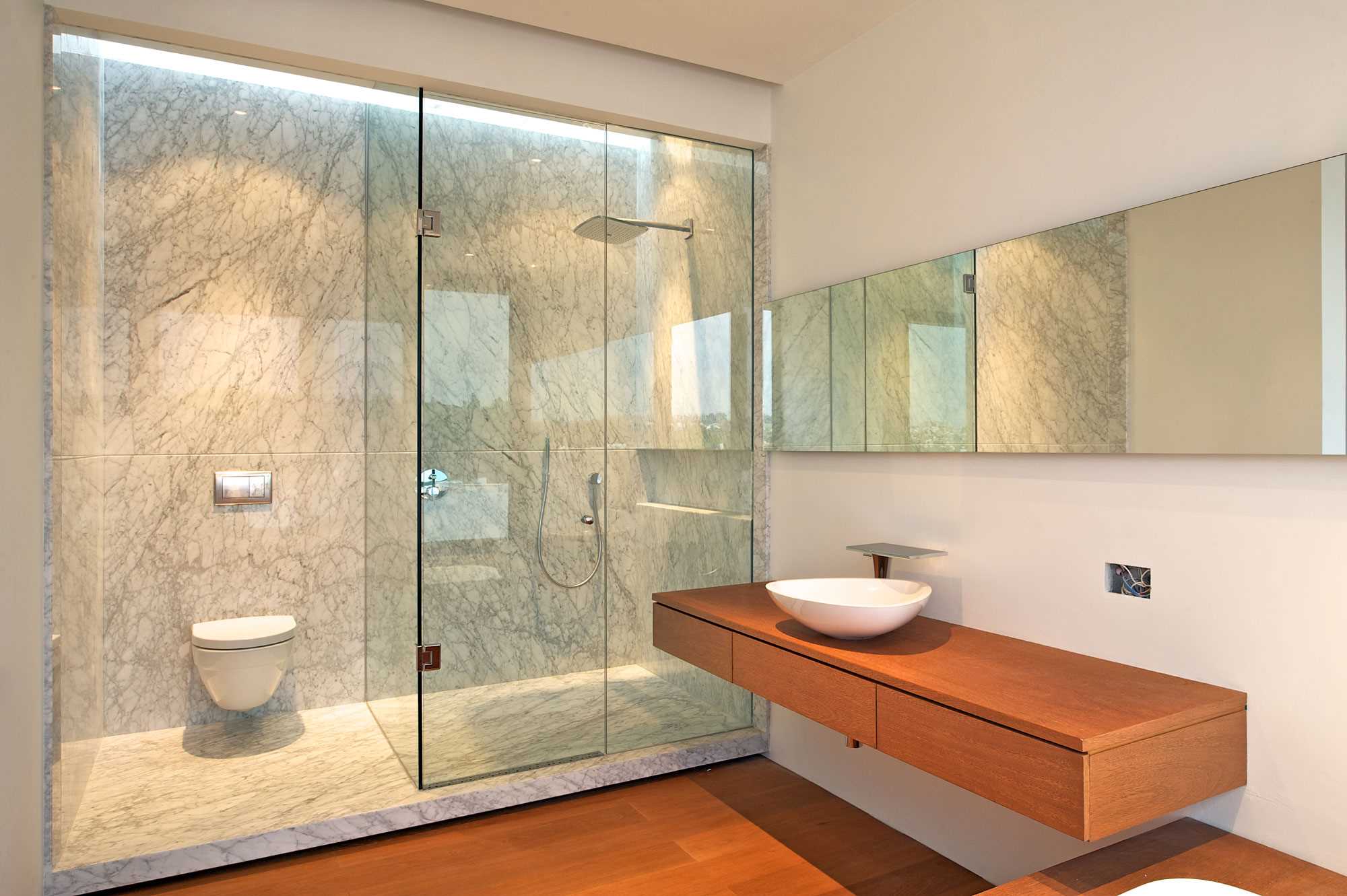 variante del diseño inusual del baño