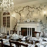 idée de décoration insolite de dessus de table photo