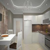 variante de l'intérieur lumineux de l'appartement exemple de photo