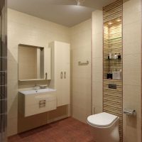 la idea de una foto de baño interior inusual