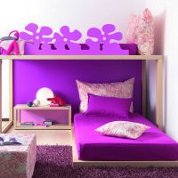 versión del estilo original de la habitación para la niña photo