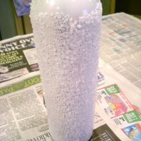 idée de décoration insolite d'une photo de vase