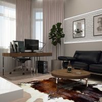 L'idée du style original de l'appartement en 2017 photo