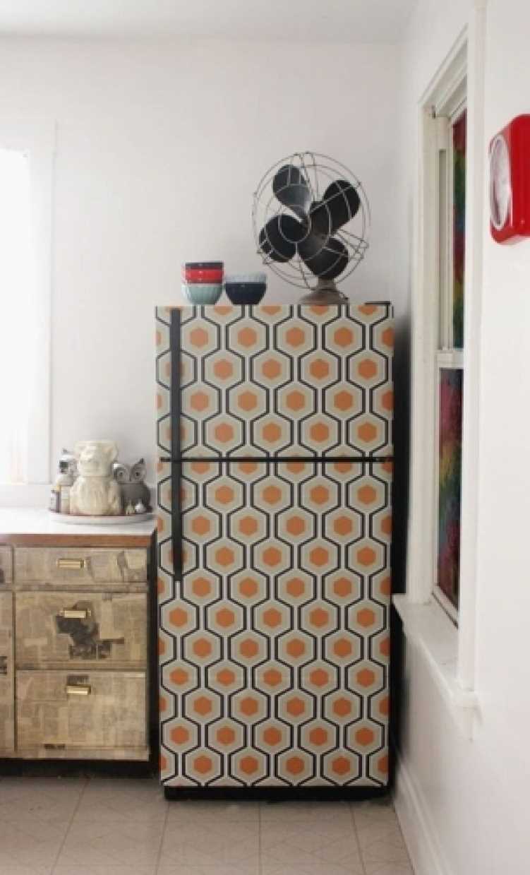 l'idée d'une belle décoration de frigo