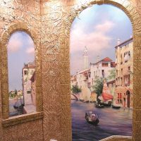 l'idée de décorer les murs des chambres photo