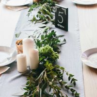 idée de photo originale de décoration de table