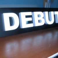 idea de usar letras decorativas al estilo de una sala de estar photo
