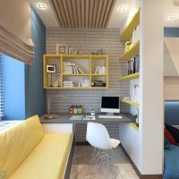 l'idée d'un design lumineux pour une crèche pour deux garçons photo