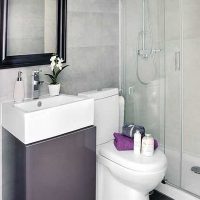 versión del hermoso estilo del baño foto de 6 metros cuadrados