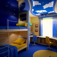 version de l'intérieur insolite de la crèche pour deux garçons photo