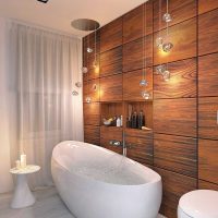 variante del interior inusual del baño Foto de 6 metros cuadrados