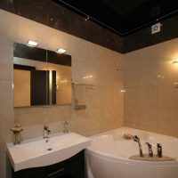 versión del diseño inusual del baño Imagen de 6 metros cuadrados