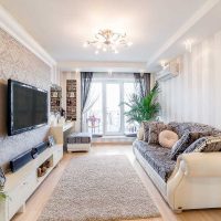idée d'un beau décor de salon dans une photo de style moderne