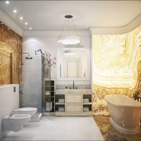idée d'un style inhabituel d'une pièce dans le style d'une image classique moderne