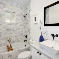 idea de un hermoso baño interior foto de 6 metros cuadrados