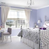version de l'intérieur lumineux de la chambre d'enfants pour la photo de fille