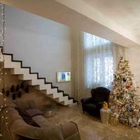 version du style moderne de l'appartement avec la deuxième photo lumière