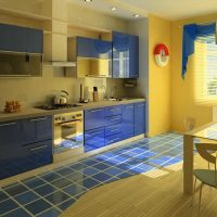 Un exemple d'un beau design d'un appartement moderne de 65 m²