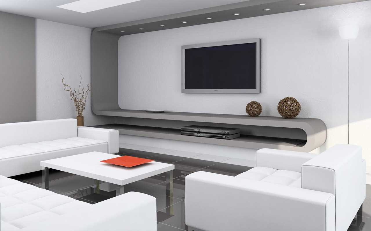 version du design inhabituel du salon 19-20 m²