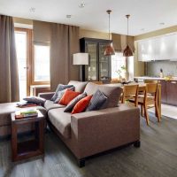 variante du bel intérieur de l'appartement photo 50 m²