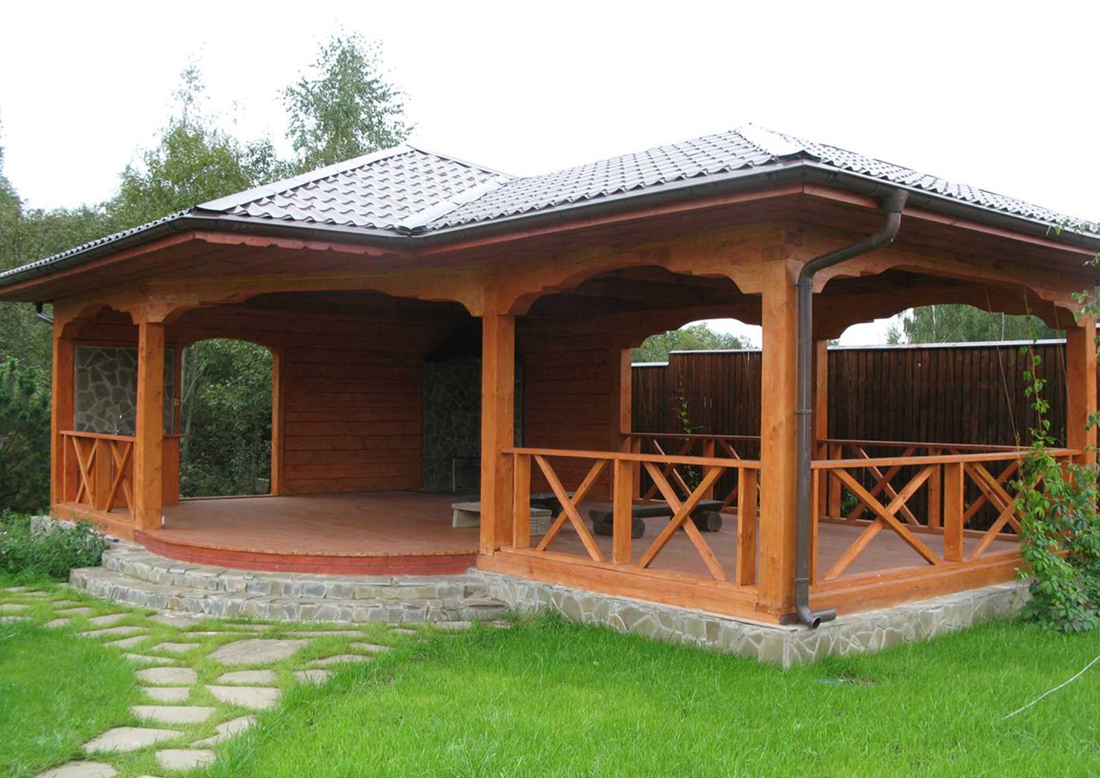 version du style inhabituel du gazebo