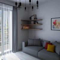 l'idée d'un bel intérieur d'un petit salon photo