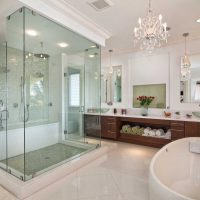 idée d'une grande salle de bain