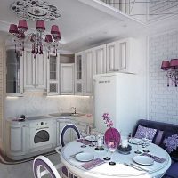 Un exemple d'appartement lumineux décorant une photo de 50 m²