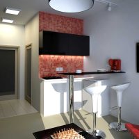 l'idée d'une belle photo d'intérieur de salon