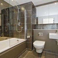 version du style insolite de la salle de bain photo de 2,5 m2