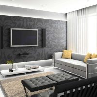 idée d'un intérieur lumineux d'un salon dans une maison privée