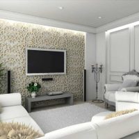 exemple de conception inhabituelle d'un salon photo de 19 à 20 m²