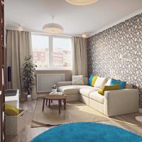 Un exemple d'appartement lumineux décor de 50 m²