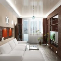 salón de diseño de 18 metros cuadrados