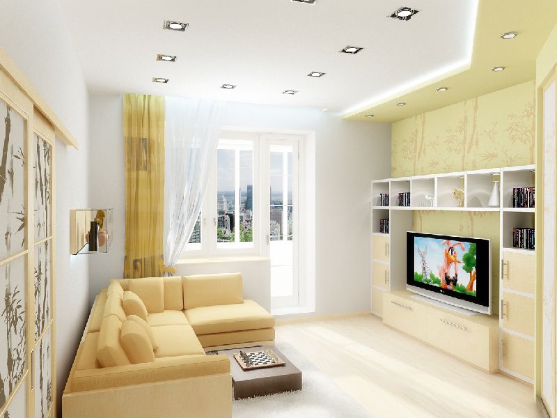 diseño interior del salón 18 plazas