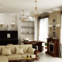 salón 18 m2 beige