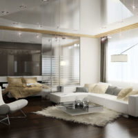 salón 18 m2 moderno