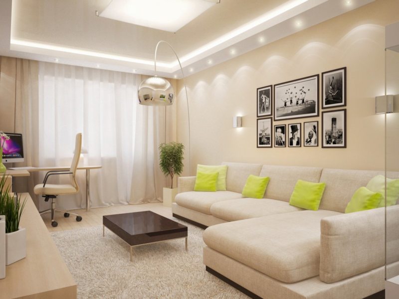 salón 18 m2
