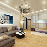 sala de estar de diseño 18 sq.