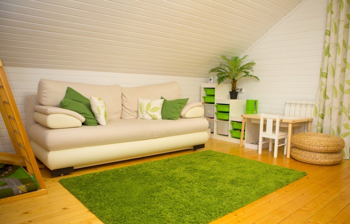 sala de estilo ecológico
