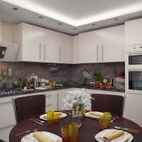 option pour appliquer une belle photo de décor de cuisine