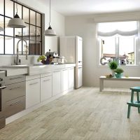 l'idée d'utiliser un stratifié léger dans une photo de décoration intérieure inhabituelle