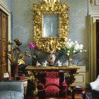 l'idée d'un intérieur lumineux de l'appartement dans l'image de style roman