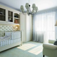 option d'un décor clair d'un salon de 18 m² photo
