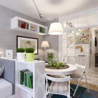variante d'un bel intérieur d'un studio photo