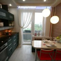 l'idée d'un intérieur de cuisine lumineux photo 14 m²