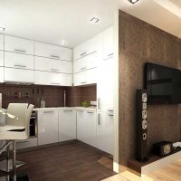 variante du style lumineux d'un appartement de deux pièces picture