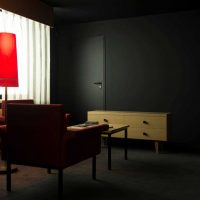 version d'un appartement intéressant dans la photo de style soviétique