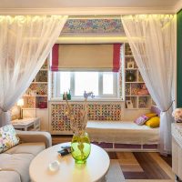 option d'un décor insolite d'une chambre de 18 m² photo