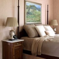 application rose dans une belle photo de chambre design